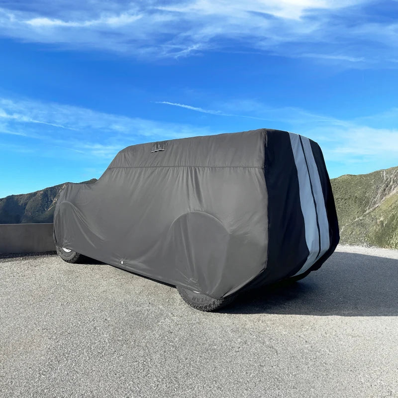 iCarCover Suzuki Sidekick Black Gray Pro Series SUV Cover