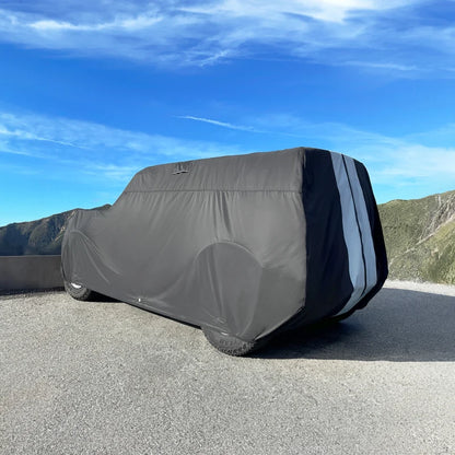 iCarCover Suzuki Sidekick Black Gray Pro Series SUV Cover