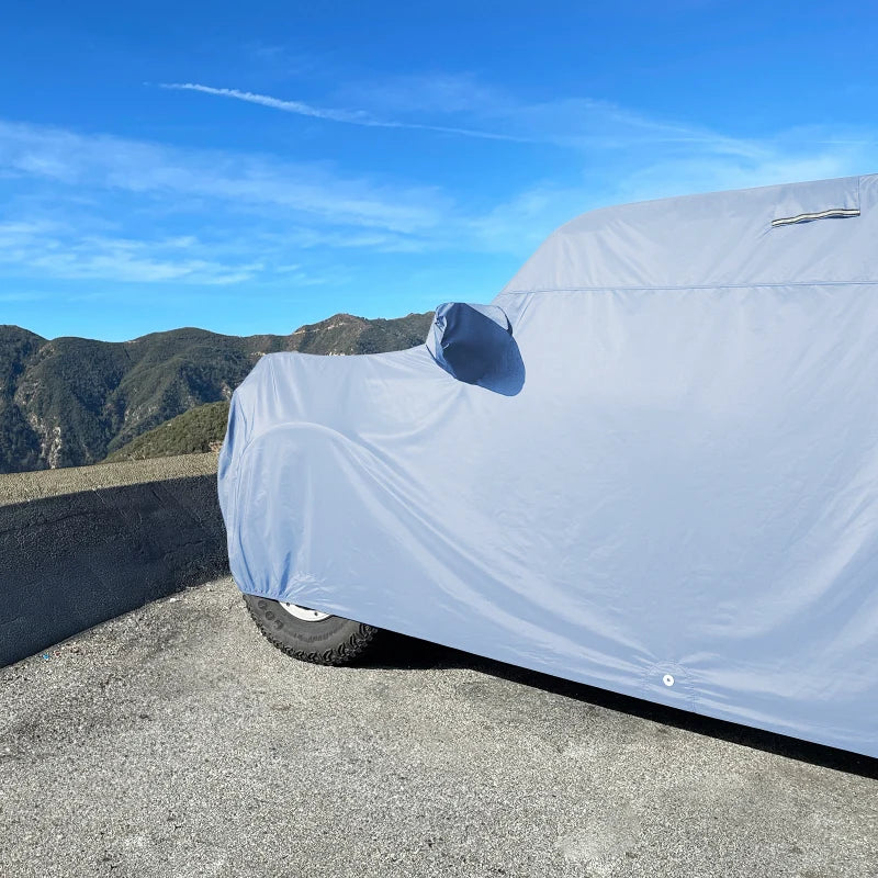 iCarCover Toyota Sequoia Gray Black Pro Series SUV Cover