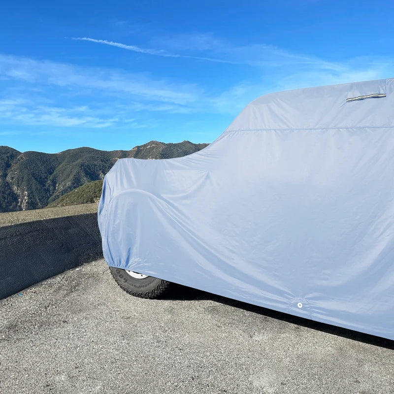 iCarCover Suzuki Sidekick Gray Black Pro Series SUV Cover