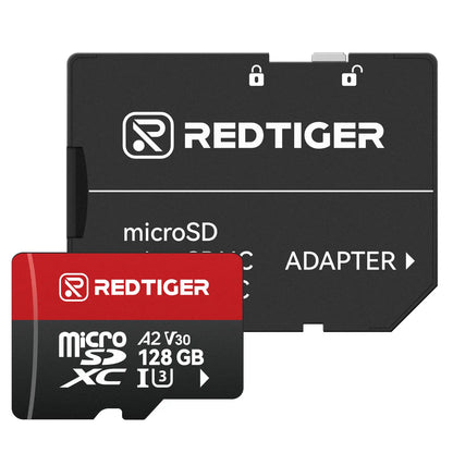 REDTIGER 128GB SD Card Class 10 U3 for REDTIGER All Dash Cam/Car Cameras Device/Dashcam