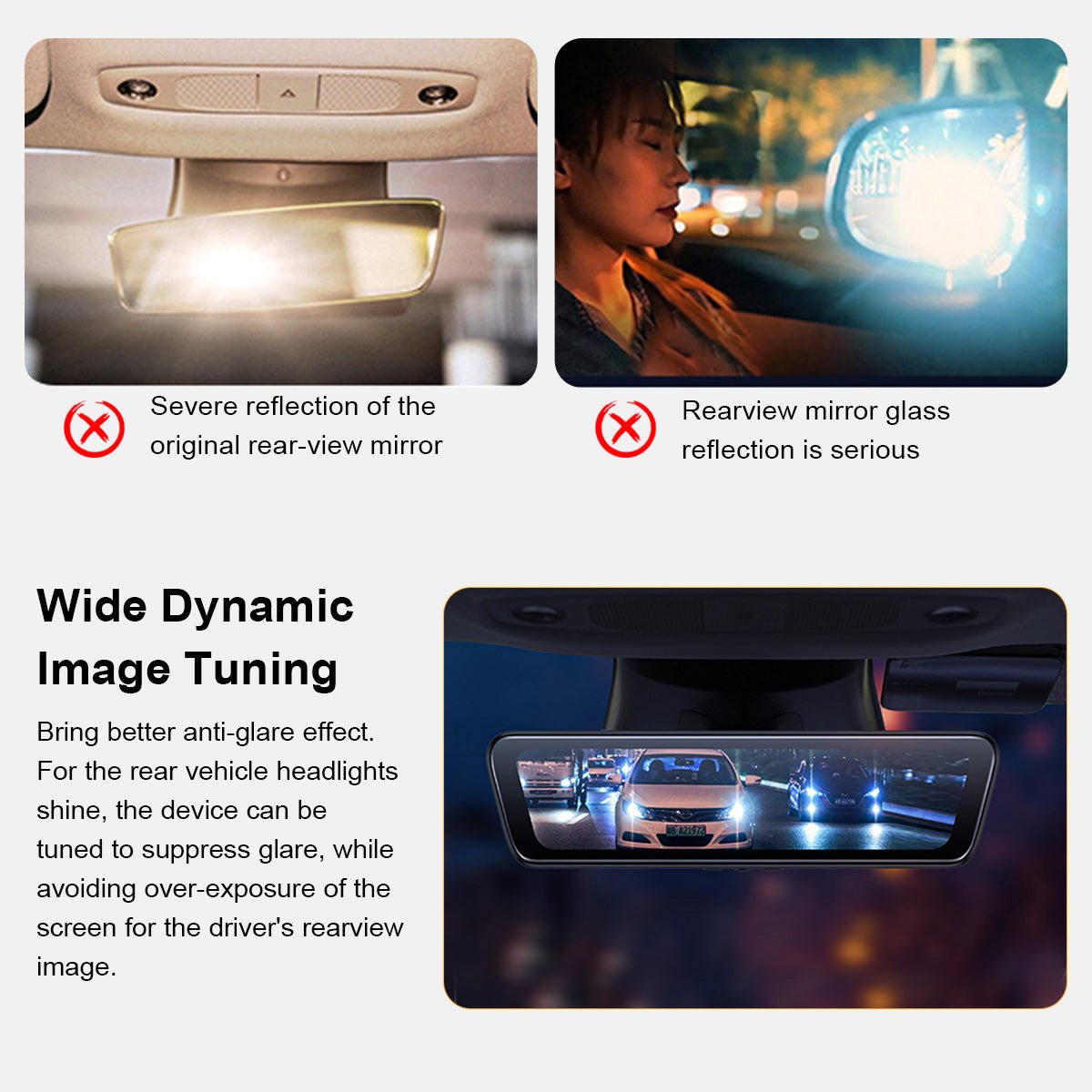 Tesery Official Store 8.9″ Streaming Rear View Mirror Camera for Model 3/Y | TESERY