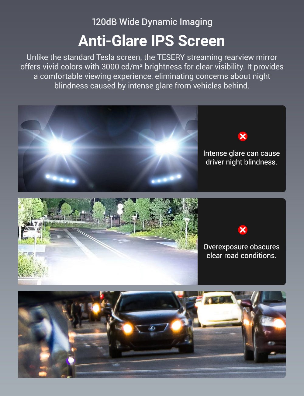 Tesery Official Store Flash Sale: Streaming Rearview Mirror Recorder for 9″ Model 3 Highland 丨Single Camera