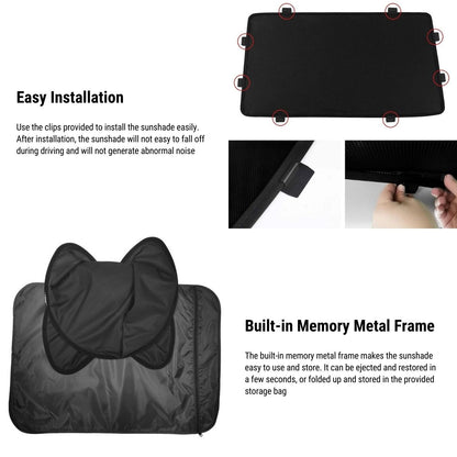 TESERY Sunshade for Tesla Model S