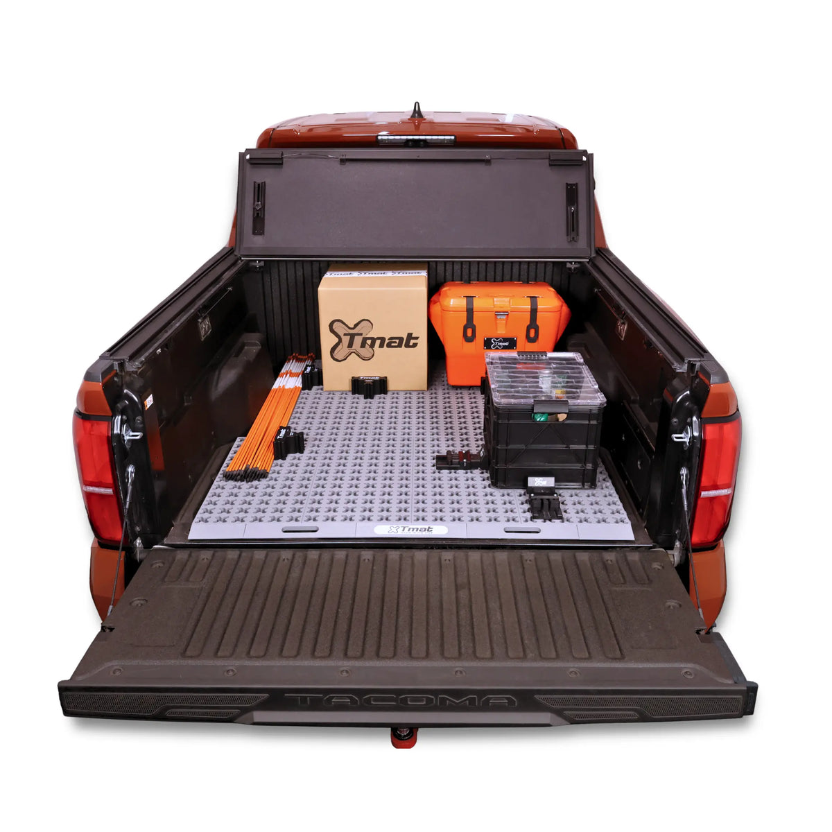 Tmat Truck Bed Organizer Slide Out Mat | Tesla Cybertruck