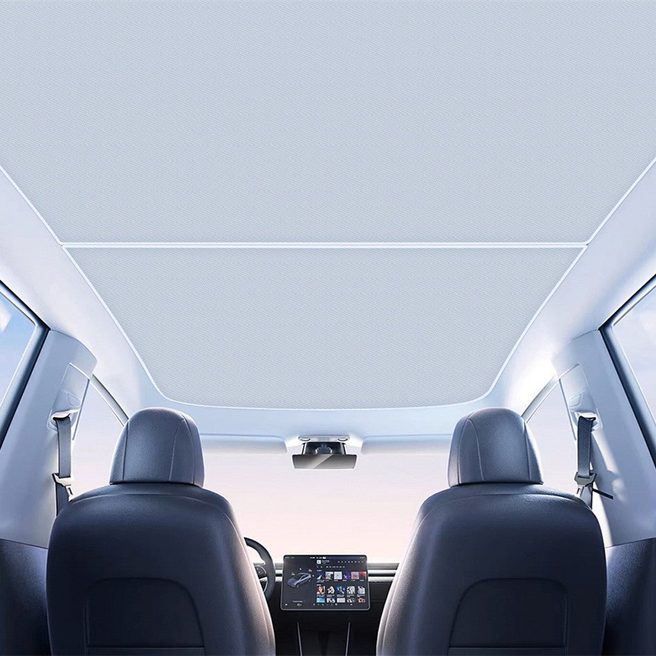 TESERY Glass Roof Sunshade for Tesla Model YL 6-Seater