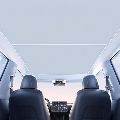 TESERY Glass Roof Sunshade for Tesla Model YL 6-Seater