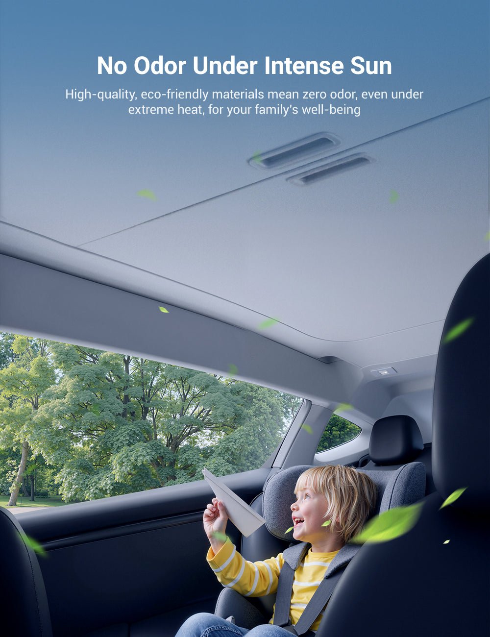 TESERY Retractable Sun Shade for Model Y Juniper