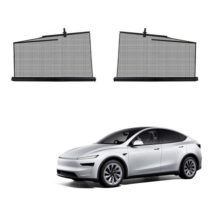 TESERY Retractable Window Sunshade for Model Y Juniper | Snap-on Install