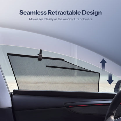 TESERY Retractable Window Sunshade for Model Y Juniper | Snap-on Install