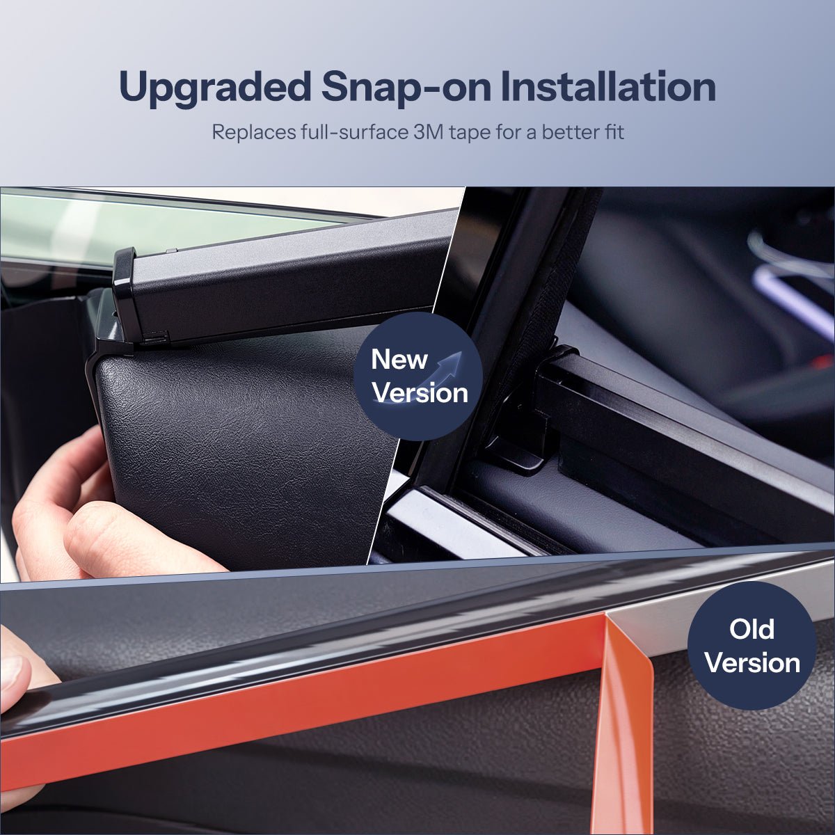 TESERY Retractable Window Sunshade for Model Y Juniper | Snap-on Install