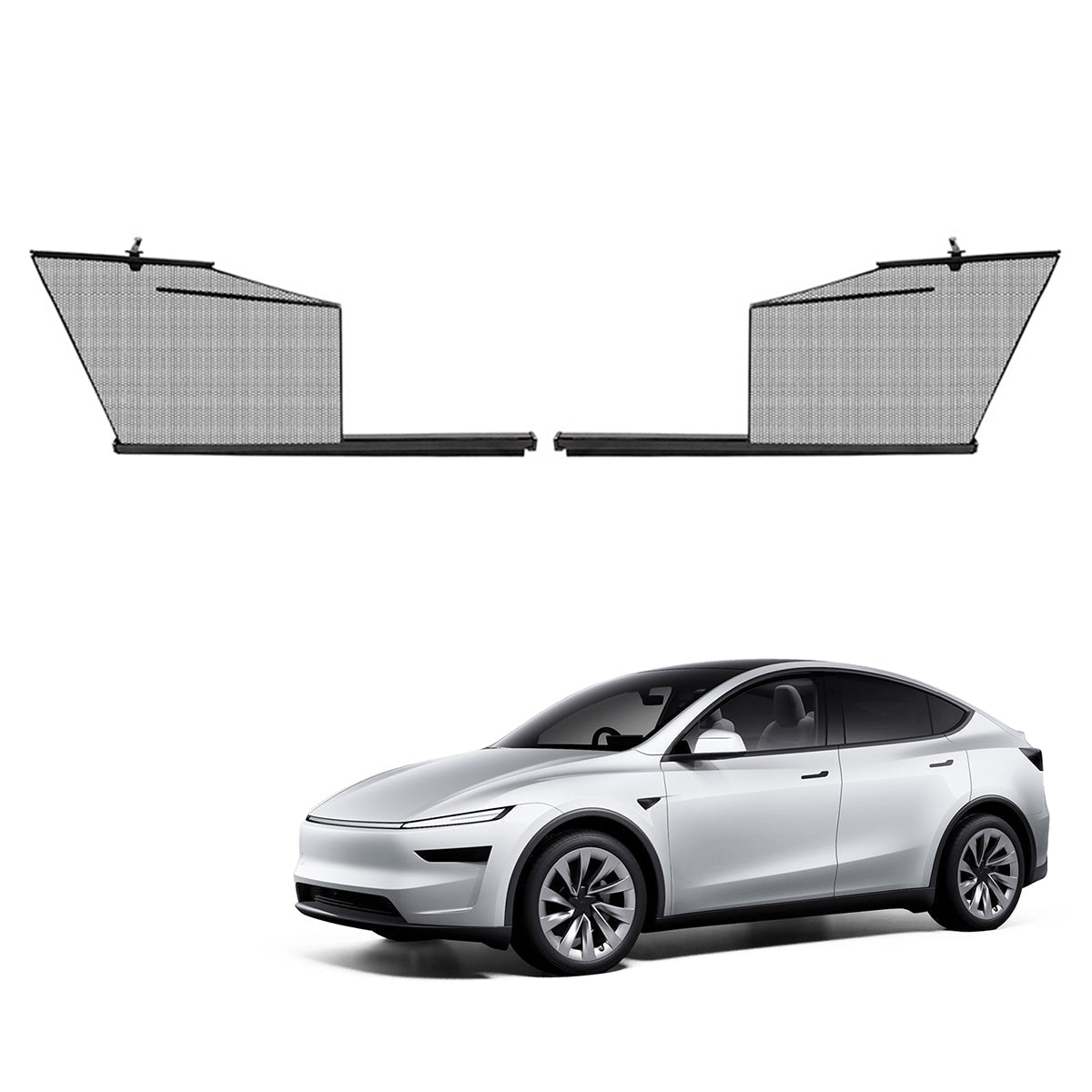 TESERY Retractable Window Sunshade for Model Y Juniper | Snap-on Install