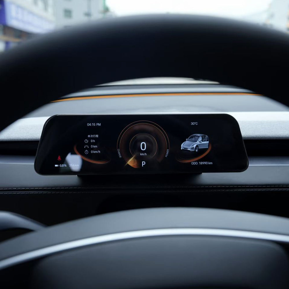 Yeslak Tesla Accessories T9 9.6 Inch CarPlay Instrument Cluster for Tesla Model 3/Y 2024-2026