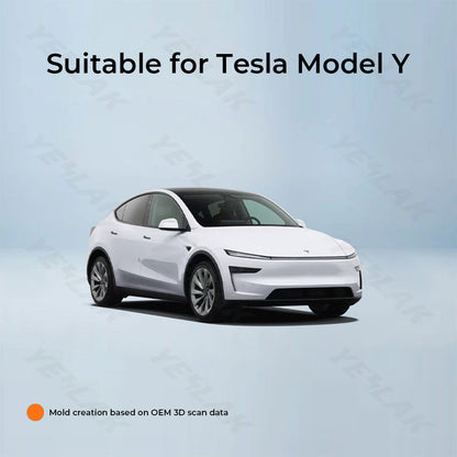 Yeslak Tesla Model Y Juniper 2026+ Silicone Electrostatic Roof Sunshade