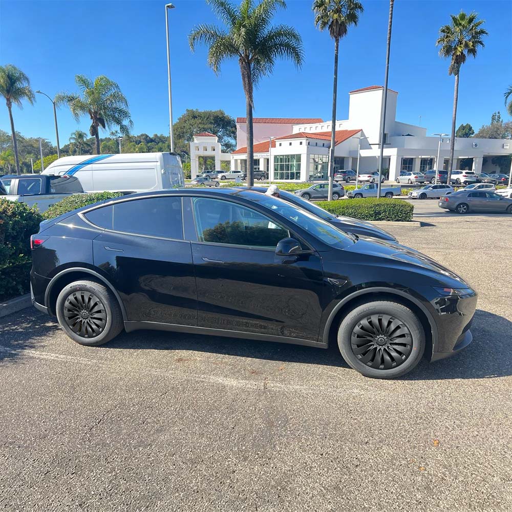 Yeslak 18" Turbine-Style Wheel Covers for 2026+ Tesla Model Y Standard – Aperture Wheels