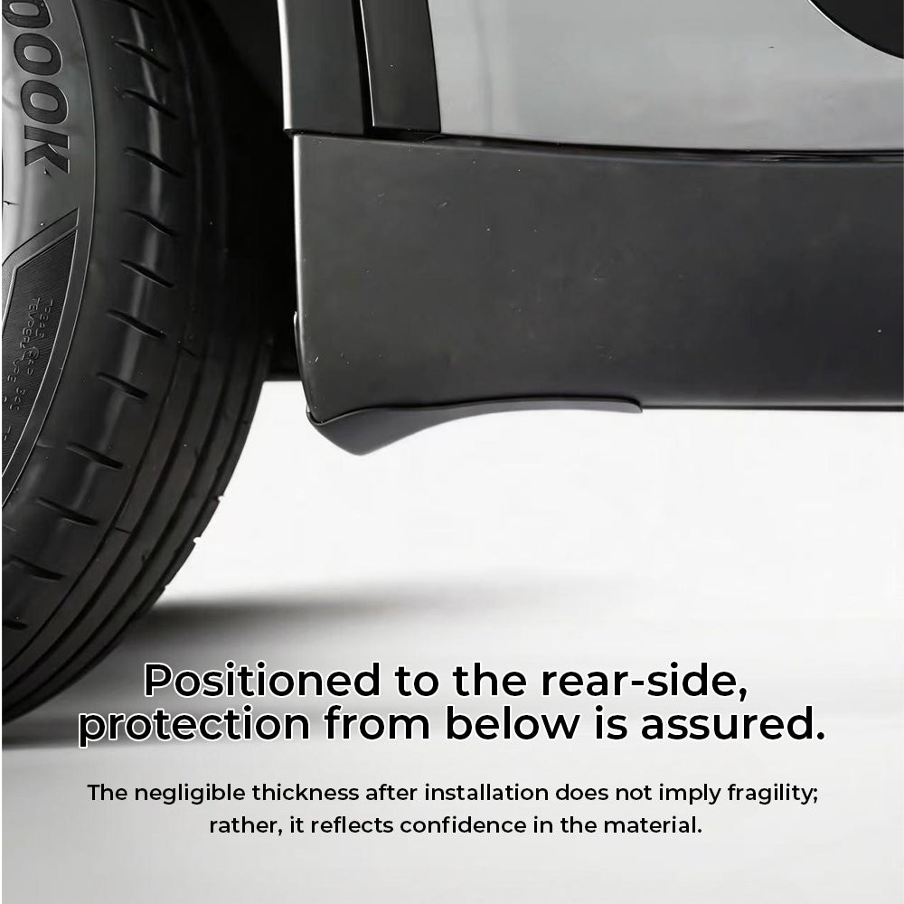 Yeslak Tesla Model Y Juniper /YL Rear Rocker Panel Protectors 2026+ ,Side Skirt Splash Guards