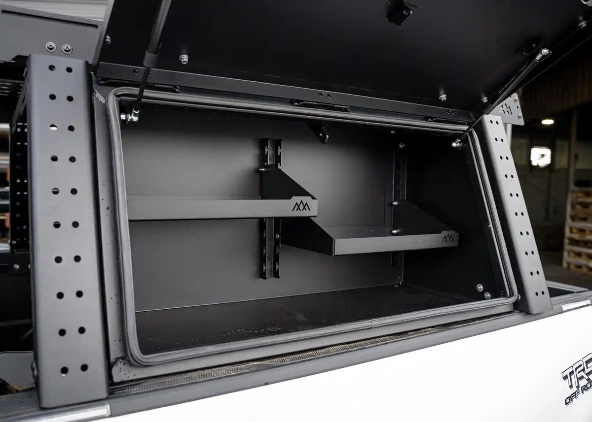 Backwoods Adventure Mods Backwoods Overland Bed Rack Storage Box For Tacoma