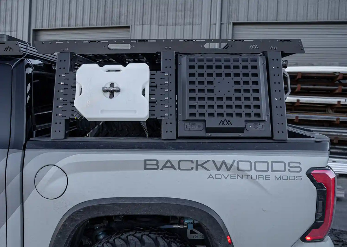 Backwoods Adventure Mods Backwoods Overland Bed Rack Storage Box For Tundra
