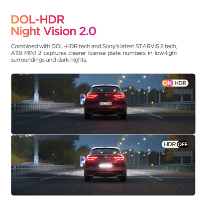 VIOFO A119 Mini 2 2K 60FPS Front Dash Cam - image 4
