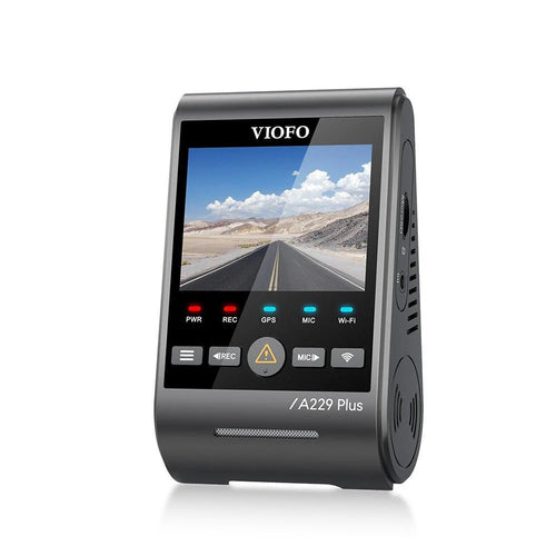 VIOFO A229 Plus 1CH 2K HDR Front Dash Cam with Sony STARVIS 2 IMX675 Sensor Voice Control 5GHz WiFi Ultra-Precise GPS