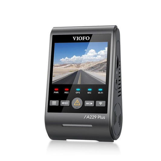 VIOFO A229 Plus 1CH 2K HDR Front Dash Cam with Sony STARVIS 2 IMX675 Sensor Voice Control 5GHz WiFi Ultra-Precise GPS