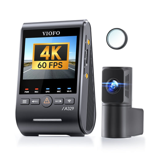 VIOFO A329S 2CH 4K 60FPS Dash Cam