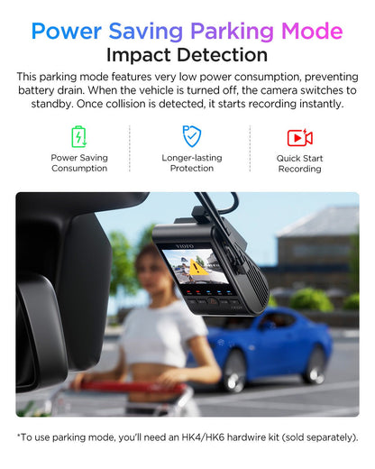 VIOFO A329S 3CH First 4K 30FPS Front+2K Wide 210° FOV Fisheye Cabin+2K Rear Dash Cam with STARVIS 2 Sensor 3-Channel HDR