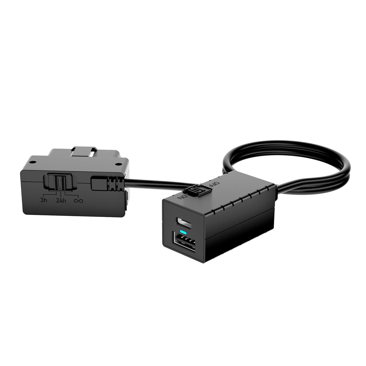 VIOFO OP100 OBD-II Power Cable for Dash Cam, 24H Parking Mode with Low Voltage Protection