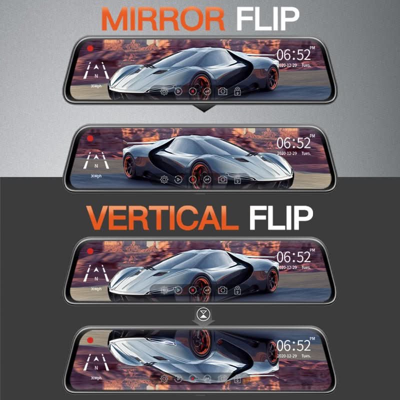 WOLFBOX G840S Mirror Dash Cam